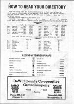 Index and Legend, DeWitt County 1978